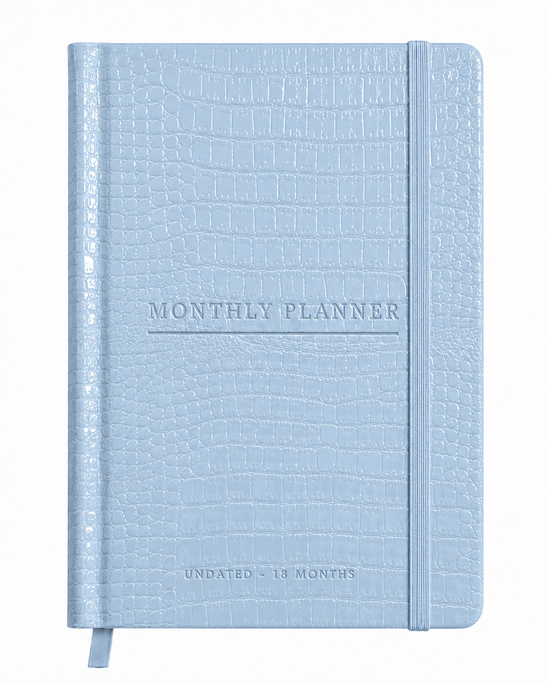 Monthly Planner Undated (18 Month) Book Template