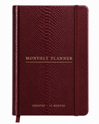 Monthly Planner Undated (12 Month) Book Template