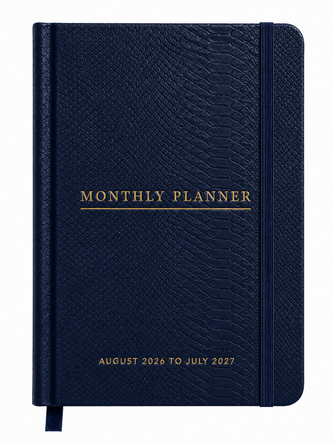 Monthly Planner (Aug 2026-Jul 2027) Book Template
