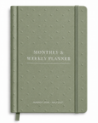 Monthly & Weekly Planner (Aug 2026-Jul 2027) Template
