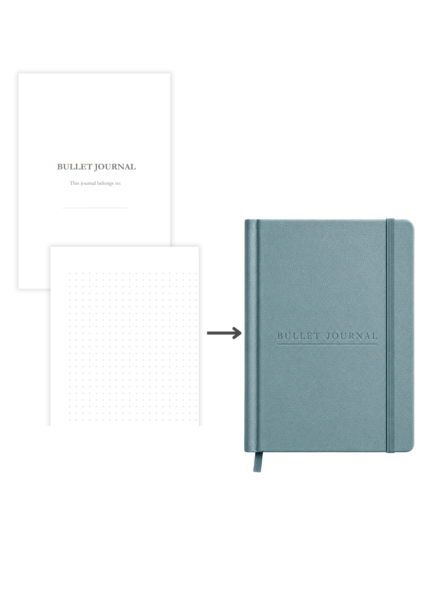 Bullet Journal Book Template
